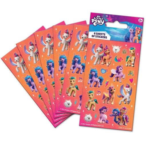 Picture of MY LITTLE PONY PARTY STICKER PACK - 6 SHEETS